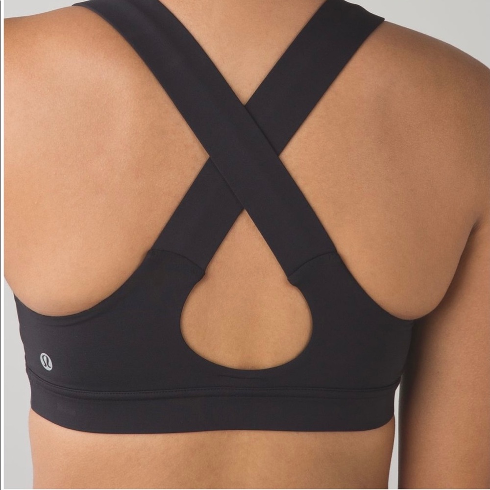 Lululemon All Sports Bra Black Size 6